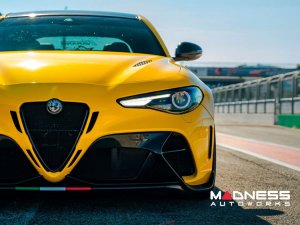 Alfa Romeo Giulia Quadrifoglio GTAm Conversion Kit by PariS'5 GaraGe - Complete Kit - FRP/ Carbon Fiber Combo